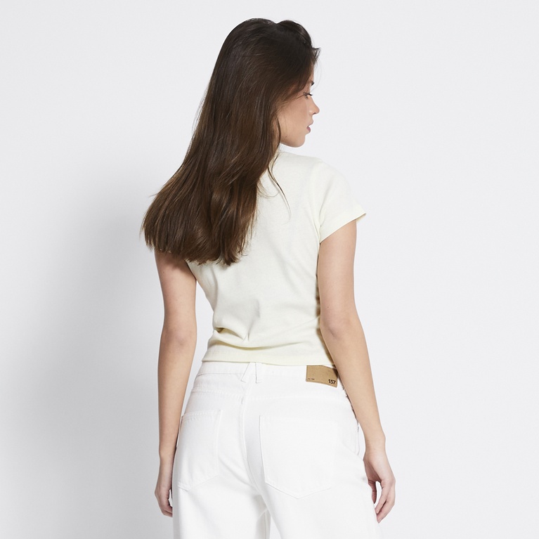 Baby tee "Leja" Light Yellow